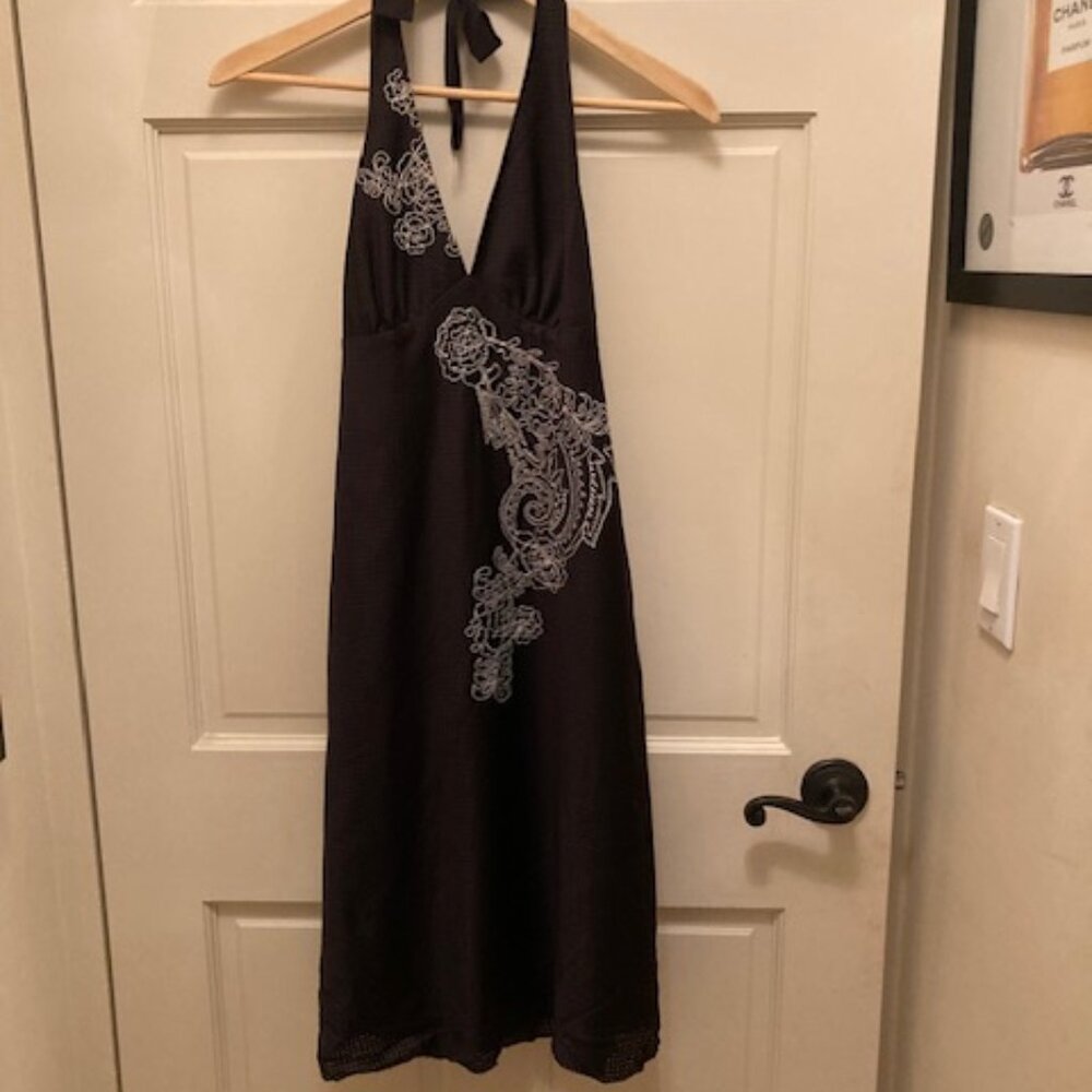 Vintage Poleci halter dress